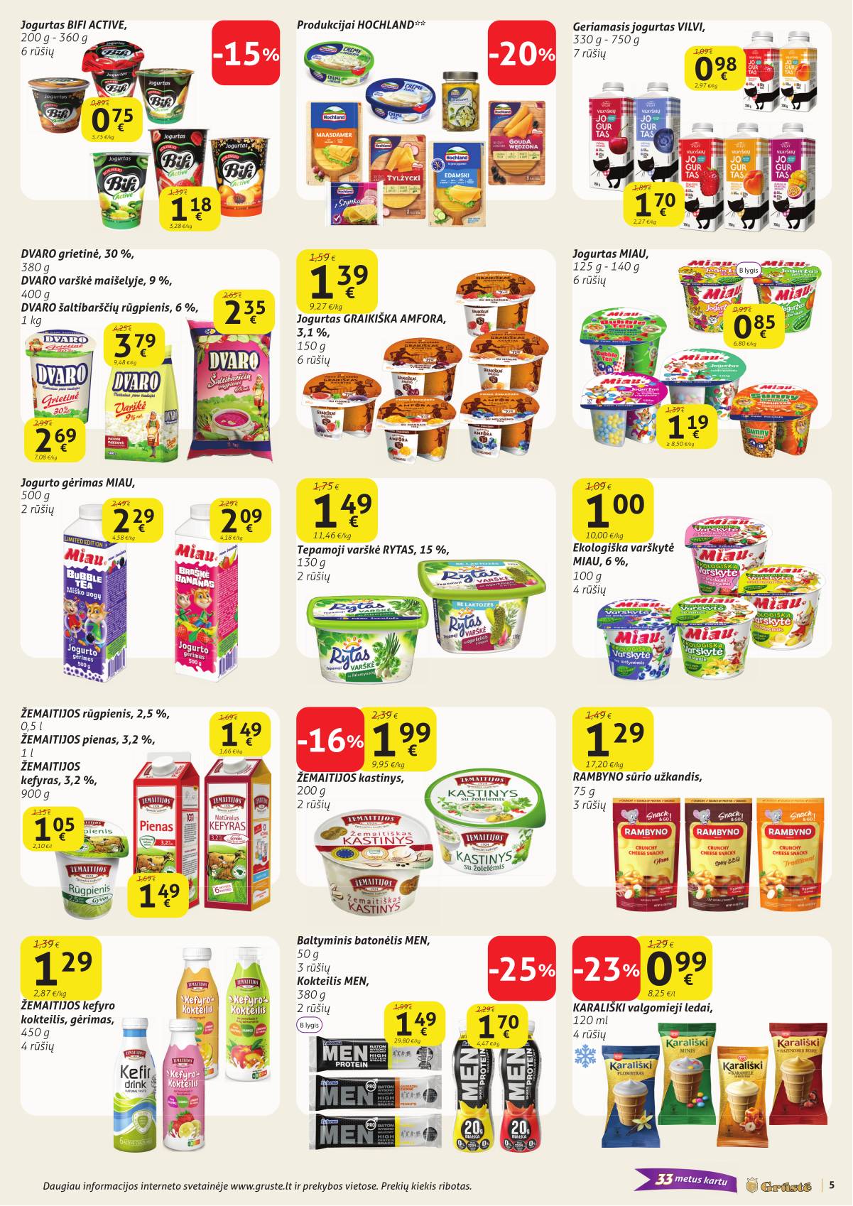 Grūstė - Grūstė akcijų leidinys Nr.2 2026.01.11 - 2026.01.20 5 puslapis