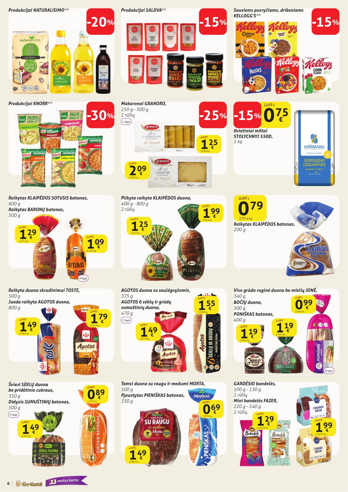 Grūstė - Grūstė akcijų leidinys Nr.2 2026.01.11 - 2026.01.20 6 puslapis