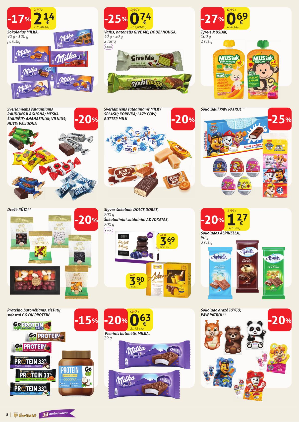 Grūstė - Grūstė akcijų leidinys Nr.2 2026.01.11 - 2026.01.20 8 puslapis