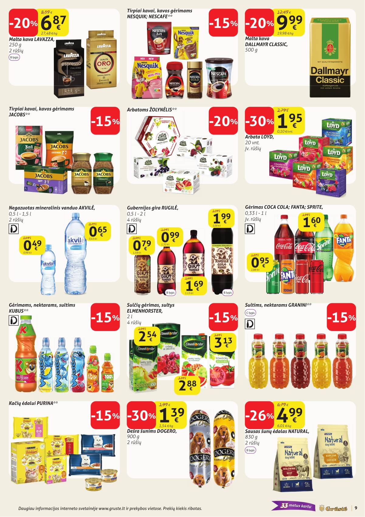 Grūstė - Grūstė akcijų leidinys Nr.2 2026.01.11 - 2026.01.20 9 puslapis