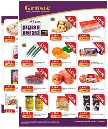 Grūstė - Grūstė, Pigiau Nerasi akcijų leidinys | 2026-02-01 - 2026-02-10 2026-02-01 – 2026-02-10