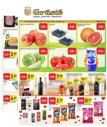 Grūstė - Grūstė akcijų Leidinys Nr. 5 2026-02-11 - 2026-02-20 2026-02-11 – 2026-02-20