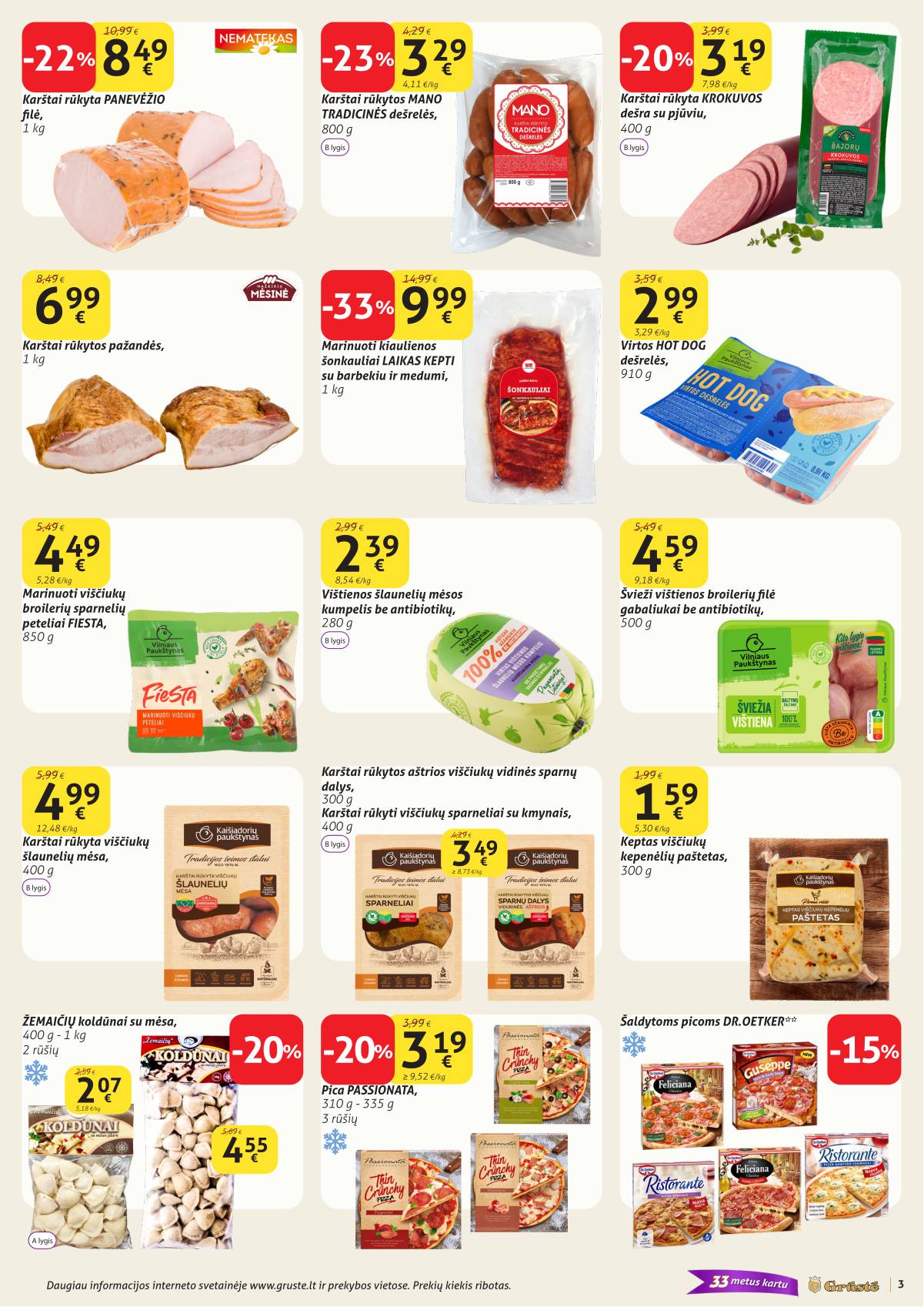 Grūstė - Grūstė akcijų Leidinys Nr. 5 2026-02-11 - 2026-02-20 3 puslapis