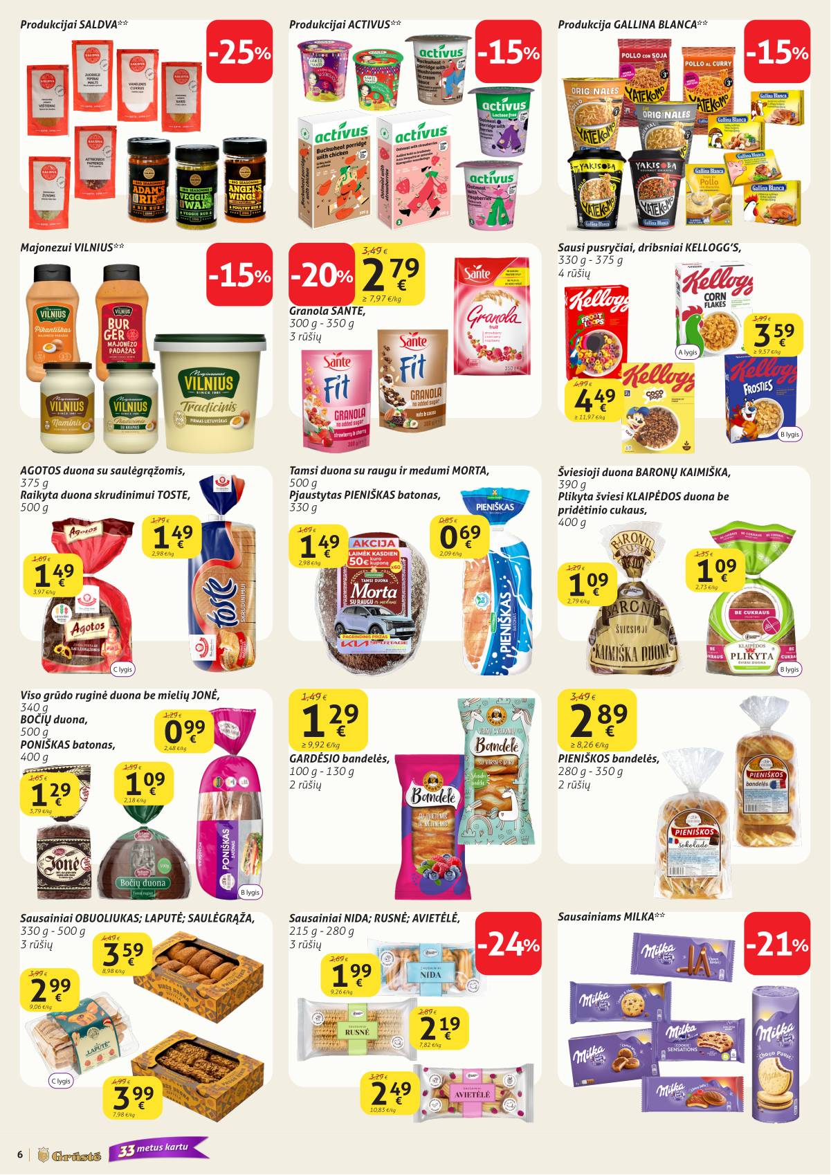 Grūstė - Grūstė akcijų Leidinys Nr. 5 2026-02-11 - 2026-02-20 6 puslapis