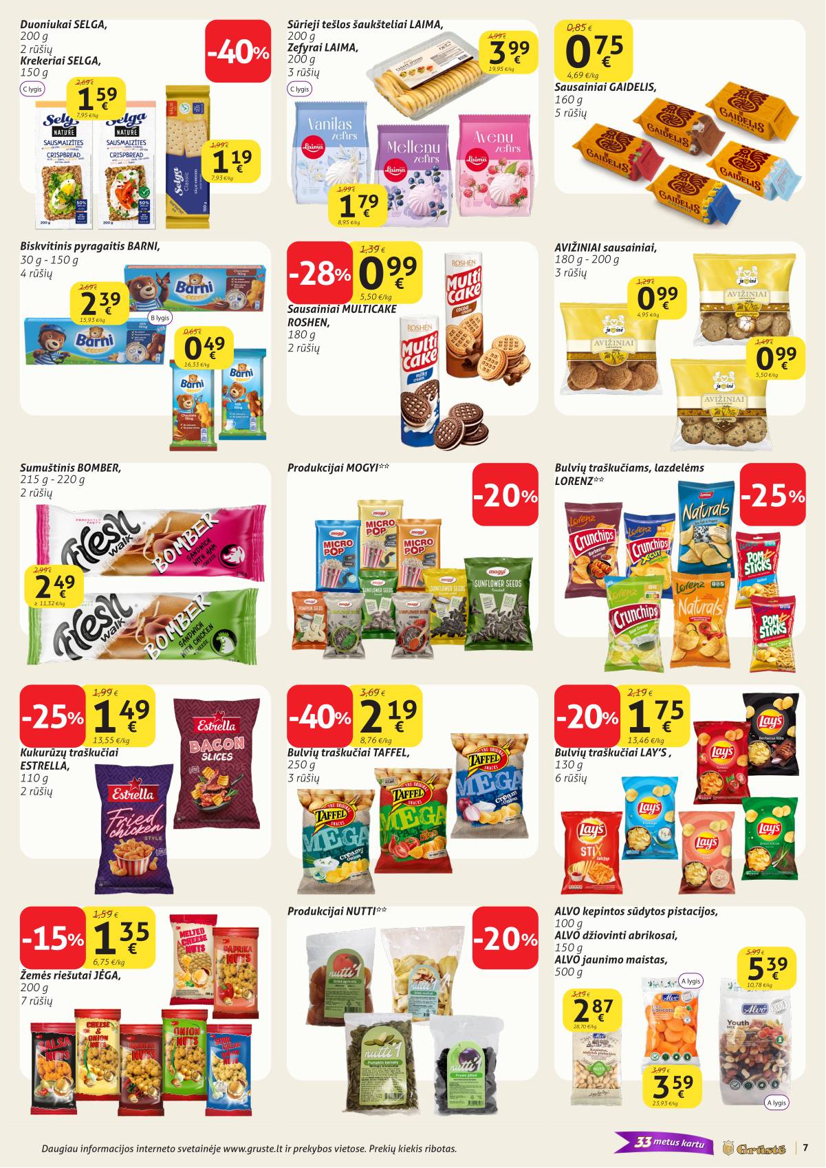 Grūstė - Grūstė akcijų Leidinys Nr. 5 2026-02-11 - 2026-02-20 7 puslapis