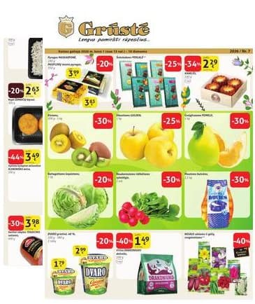 Grūstė - Grūstė akcijų Leidinys Nr. 7 2026-03-01 - 2026-03-10 2026-03-01 – 2026-03-10