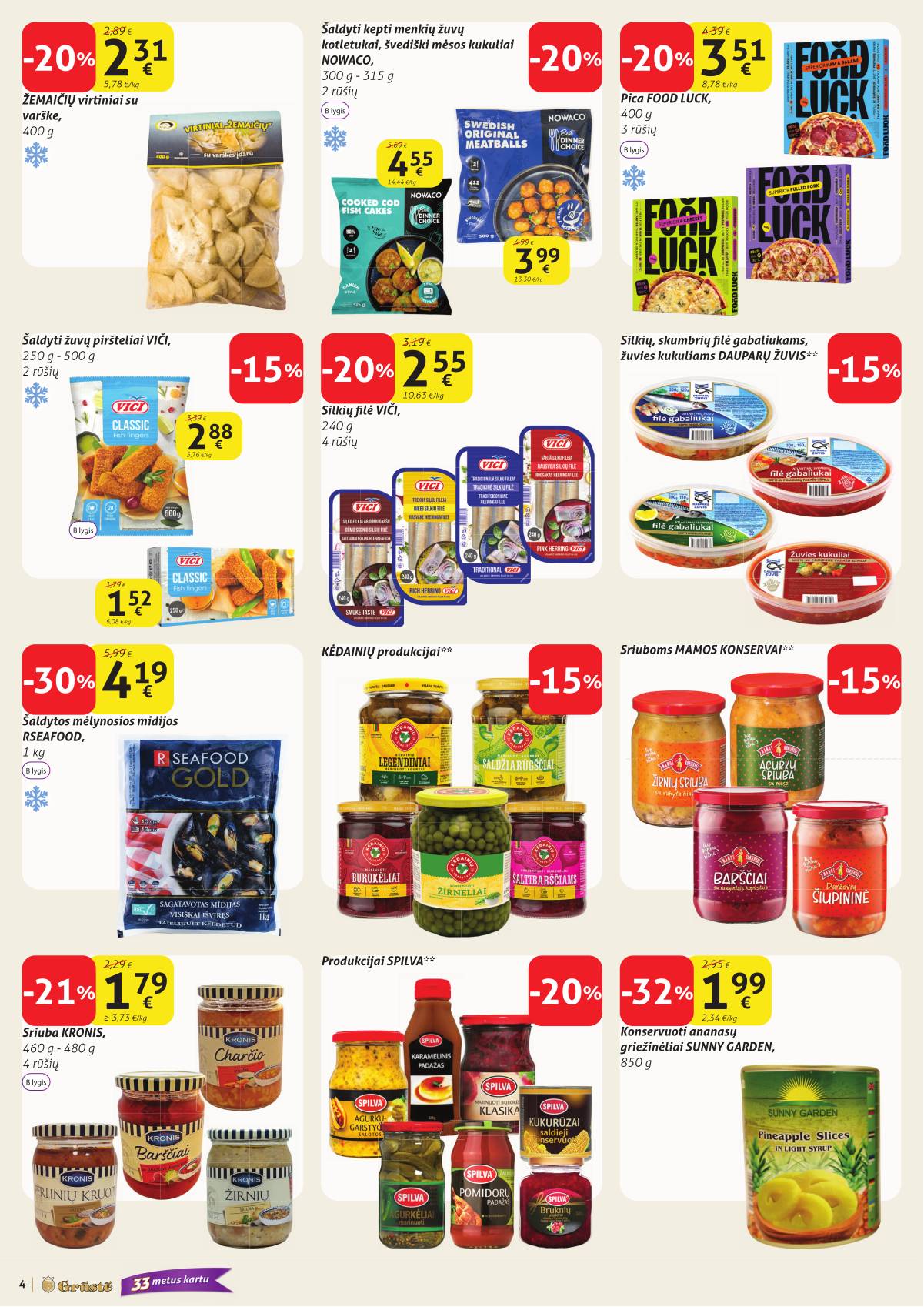 Grūstė - Grūstė akcijų Leidinys Nr. 7 2026-03-01 - 2026-03-10 4 puslapis