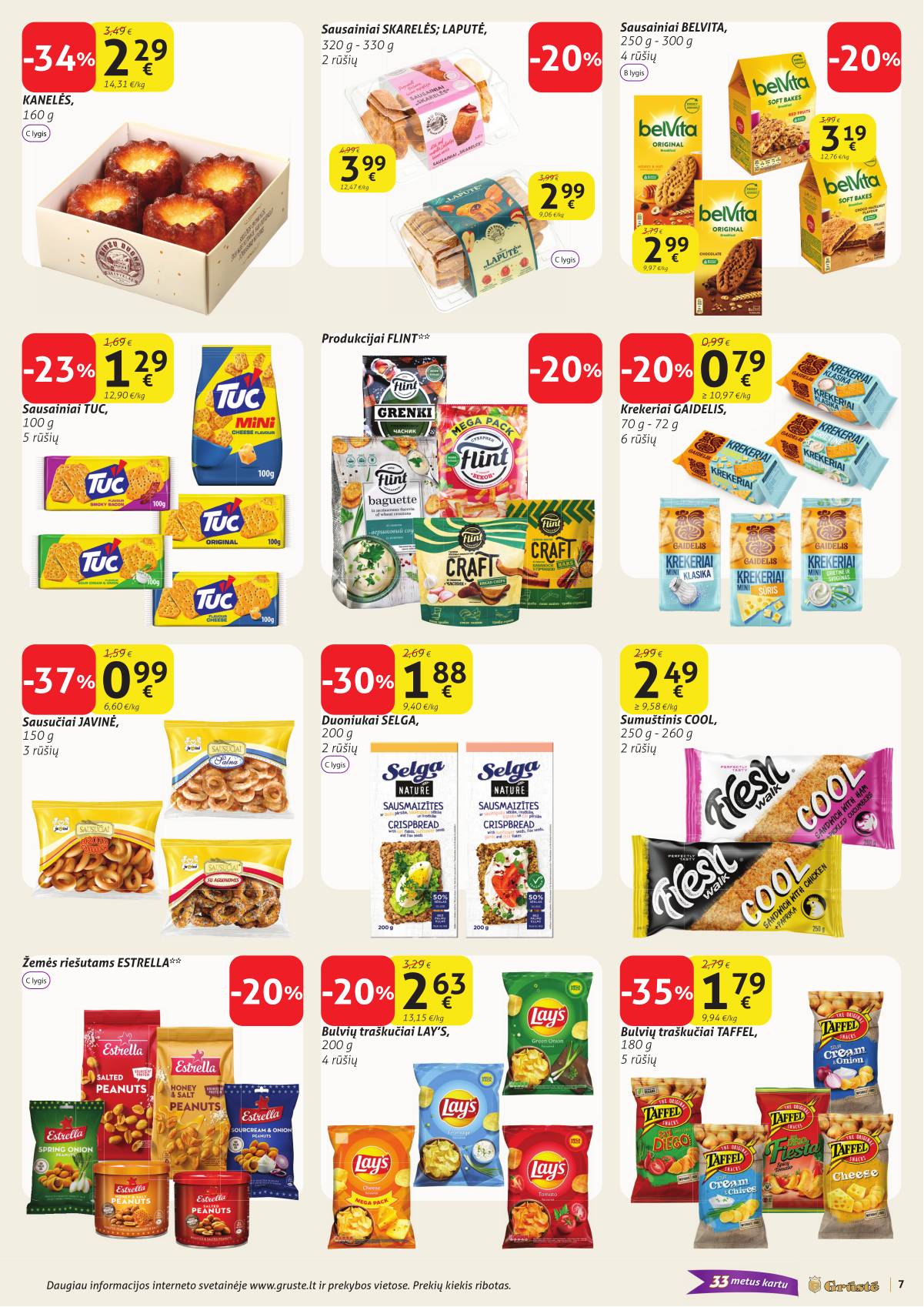 Grūstė - Grūstė akcijų Leidinys Nr. 7 2026-03-01 - 2026-03-10 7 puslapis