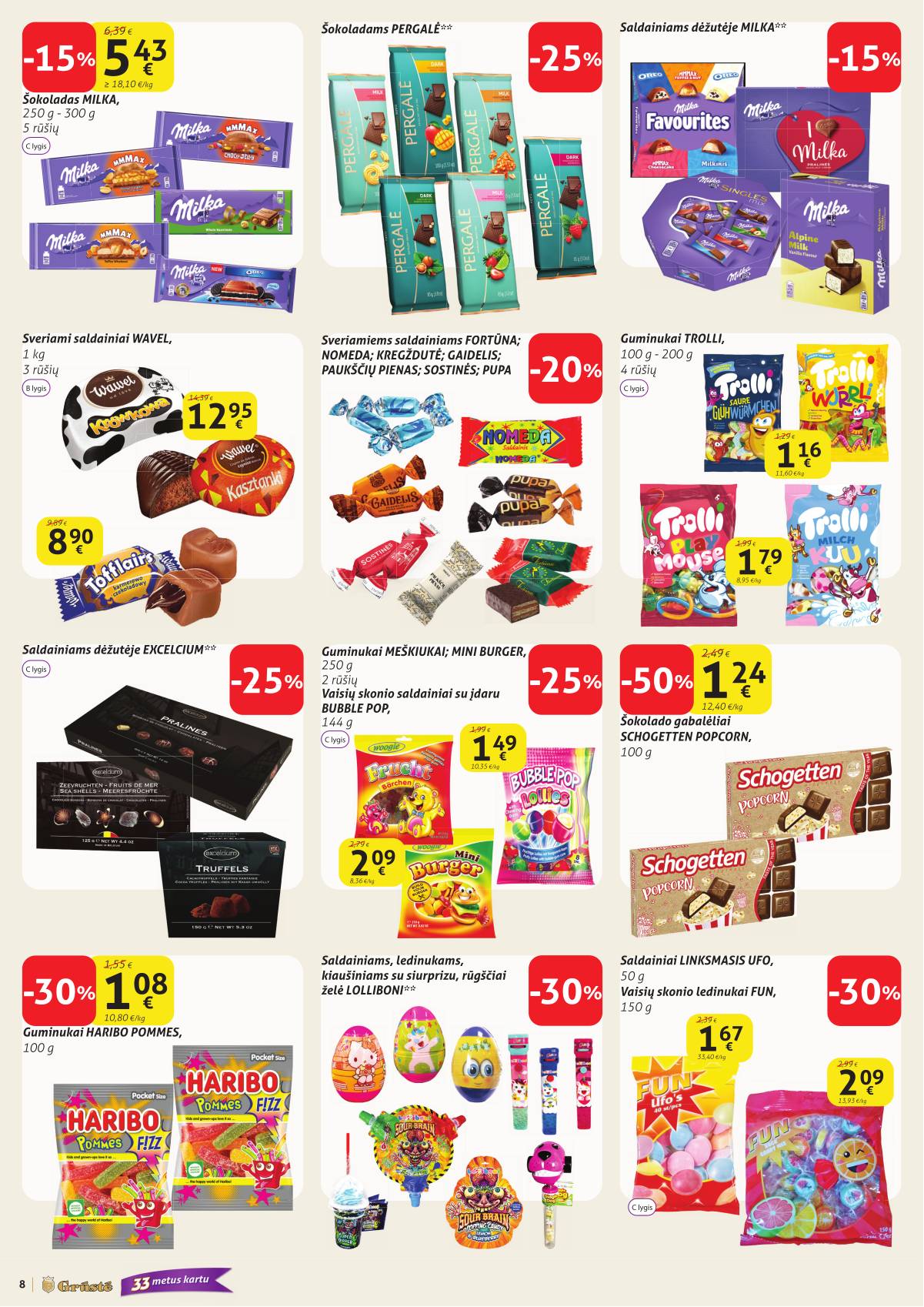 Grūstė - Grūstė akcijų Leidinys Nr. 7 2026-03-01 - 2026-03-10 8 puslapis