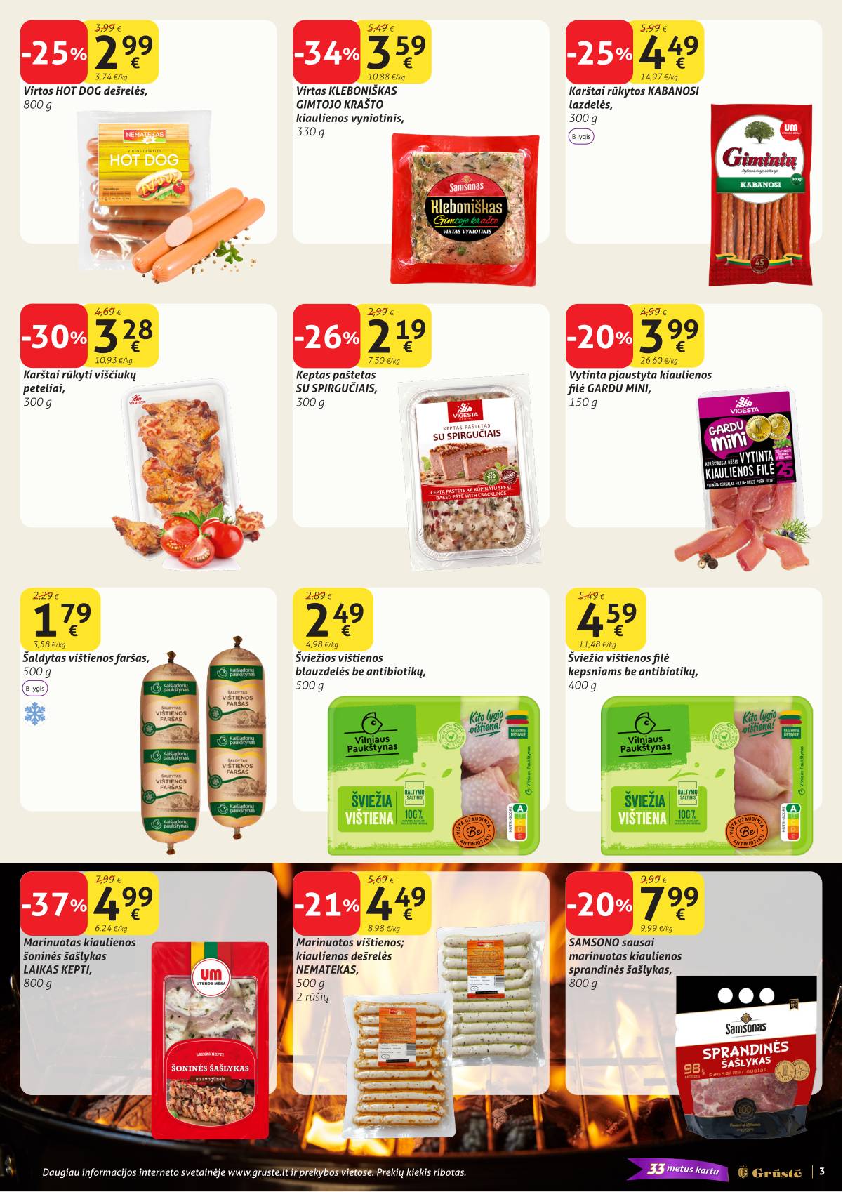 Grūstė - Grūste akcijų Leidinys Nr. 13 | 2026-05-01 - 2026-05-10 3 puslapis