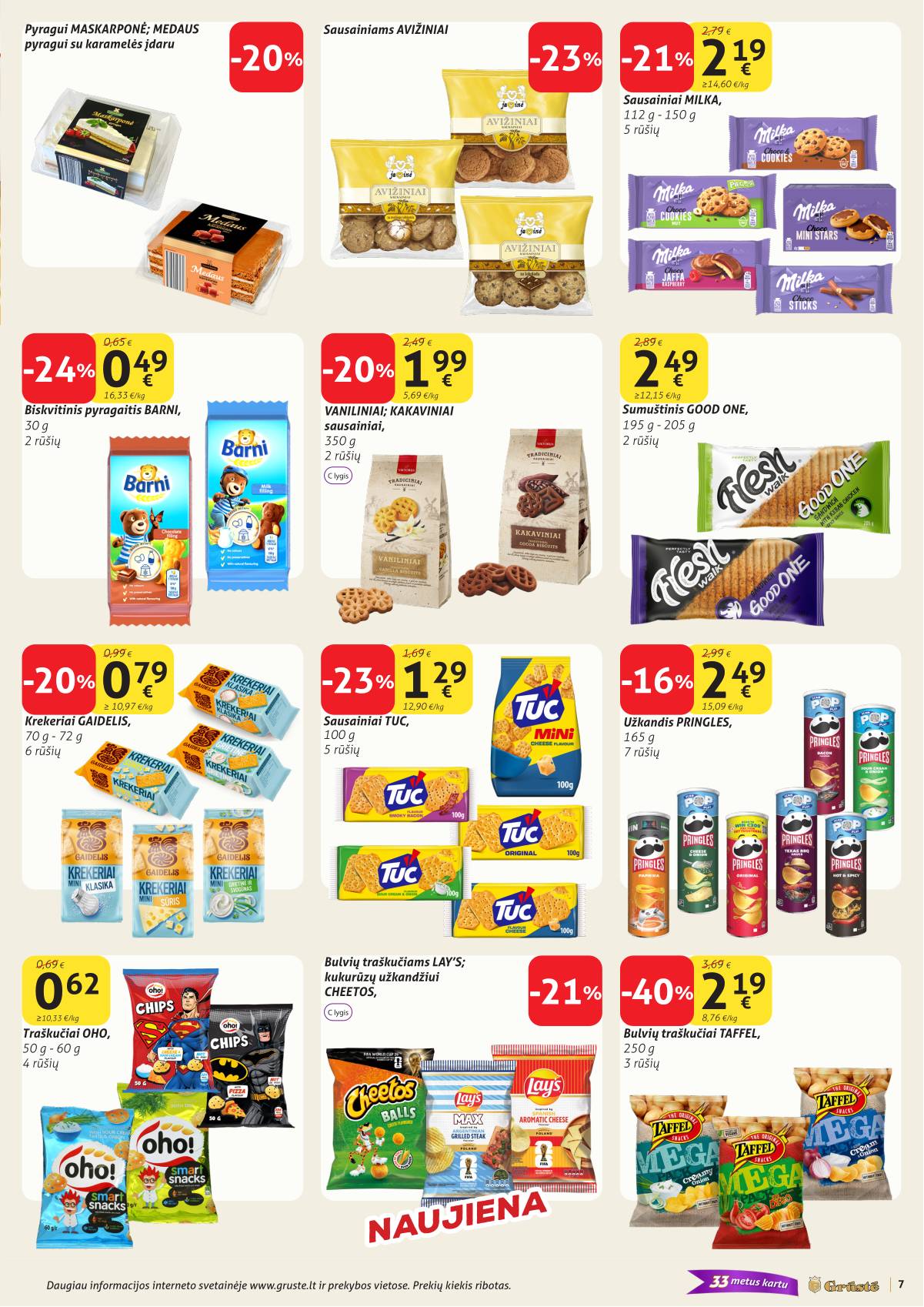 Grūstė - Grūste akcijų Leidinys Nr. 13 | 2026-05-01 - 2026-05-10 7 puslapis