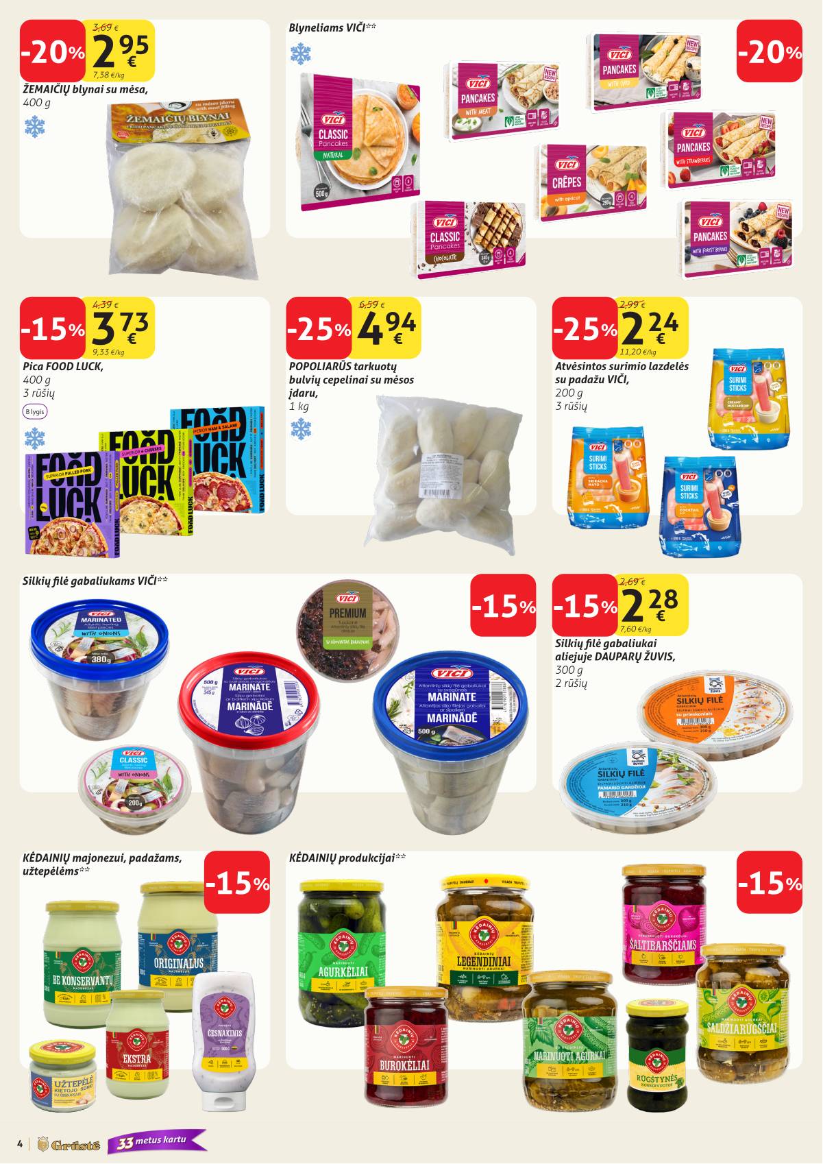 Grūstė - Grūstė akcijų Leidinys Nr. 15 | 2026-05-21 - 2026-05-31 4 puslapis