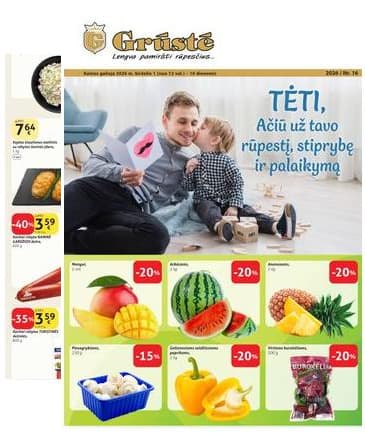 Grūstė - Grūste akcijų leidinys Nr. 16 | 2026-06-01 - 2026-06-10 2026-06-01 – 2026-06-10