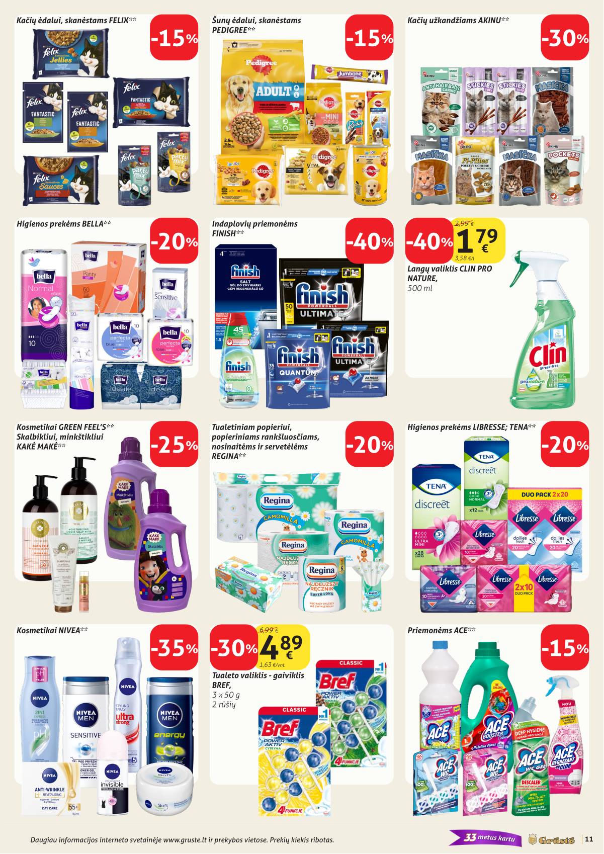 Grūstė - Grūste akcijų leidinys Nr. 16 | 2026-06-01 - 2026-06-10 11 puslapis