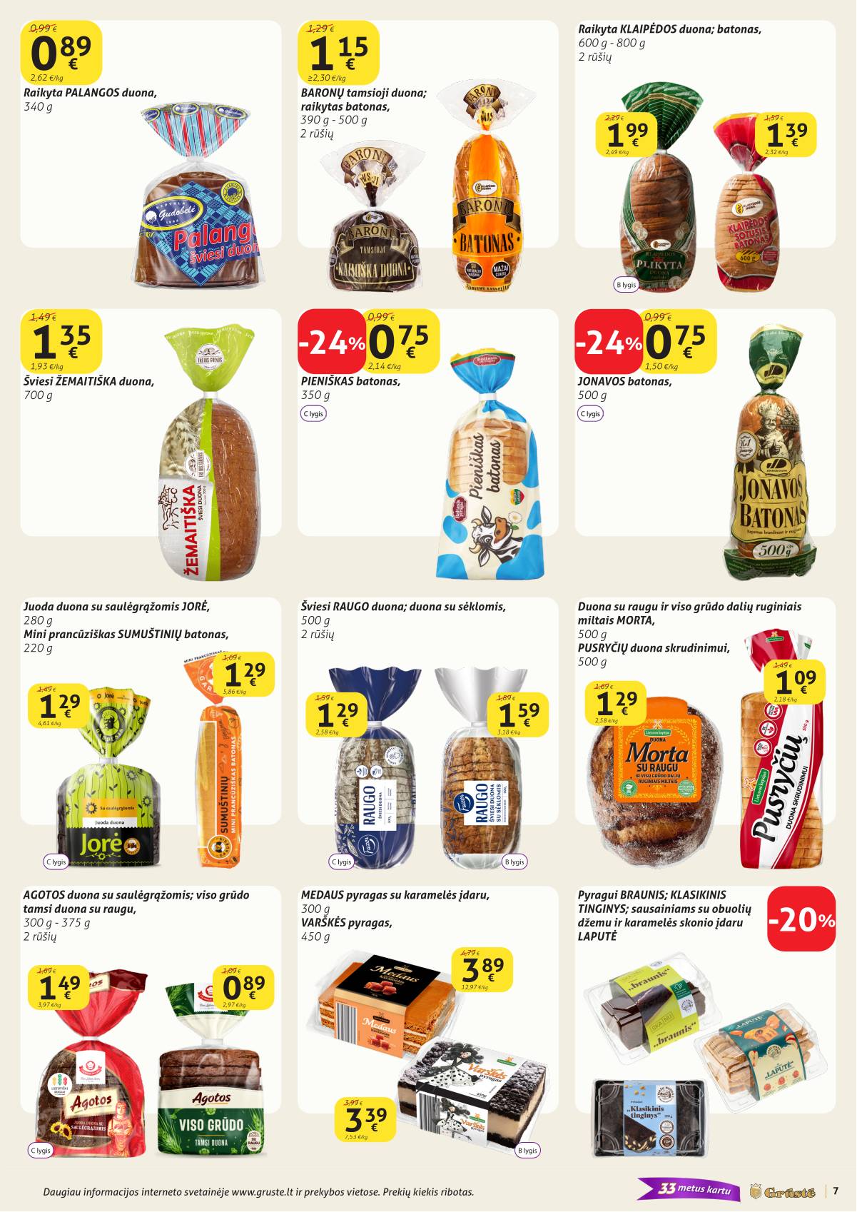 Grūstė - Grūste akcijų leidinys Nr. 16 | 2026-06-01 - 2026-06-10 7 puslapis