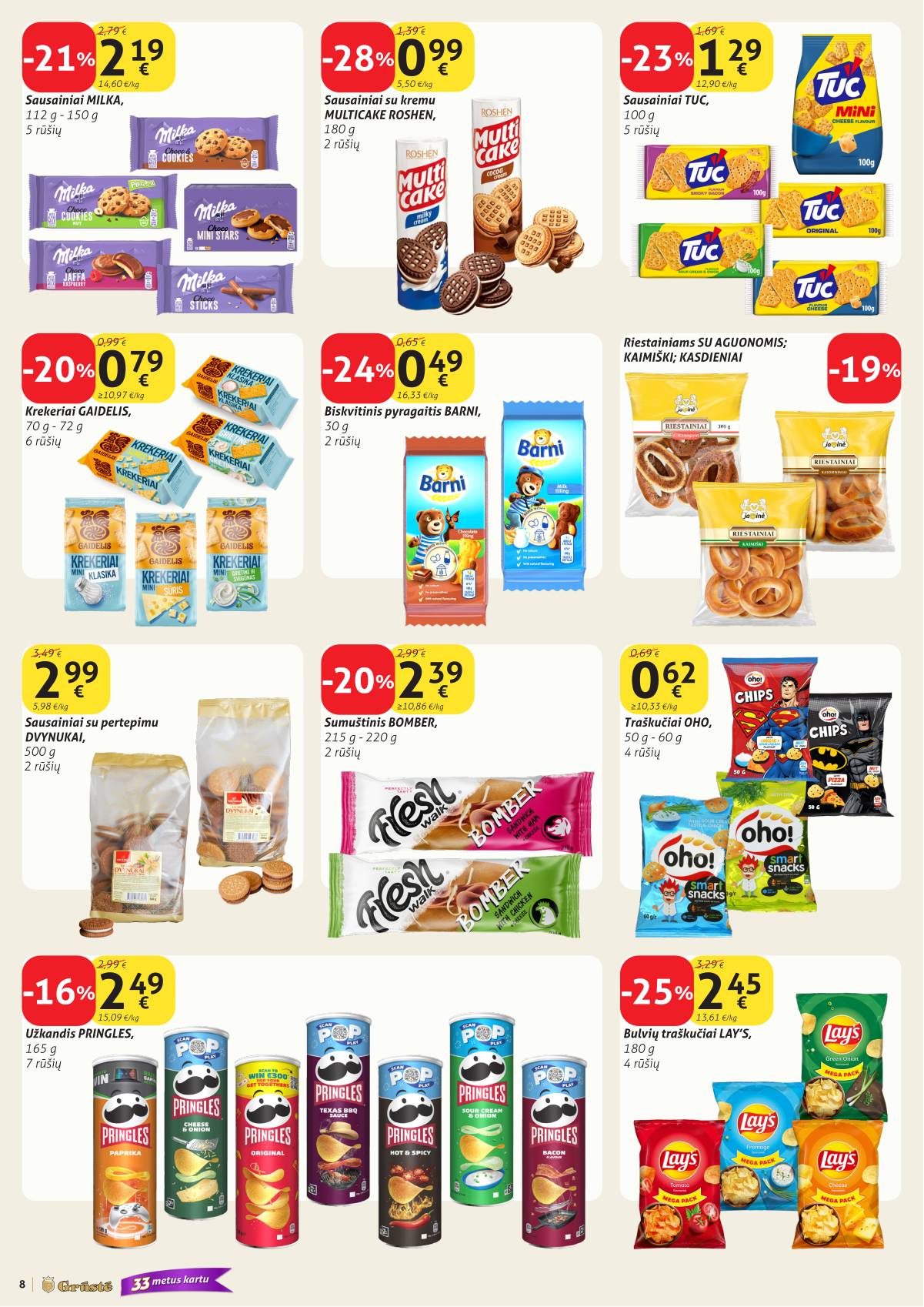 Grūstė - Grūste akcijų leidinys Nr. 16 | 2026-06-01 - 2026-06-10 8 puslapis