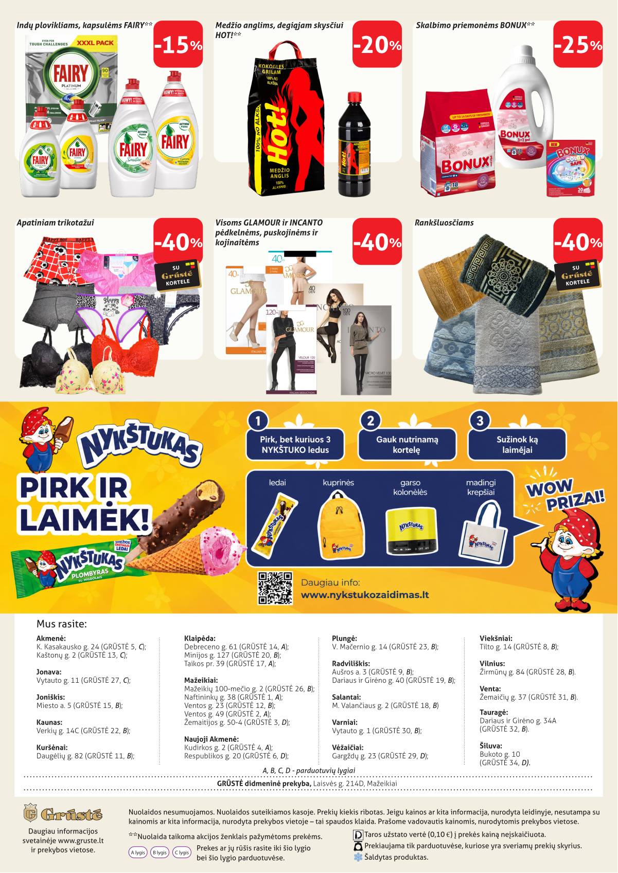 Grūstė - Grūstė akcijų leidinys Nr. 20 | 2026-07-11 - 2026-07-20 14 puslapis