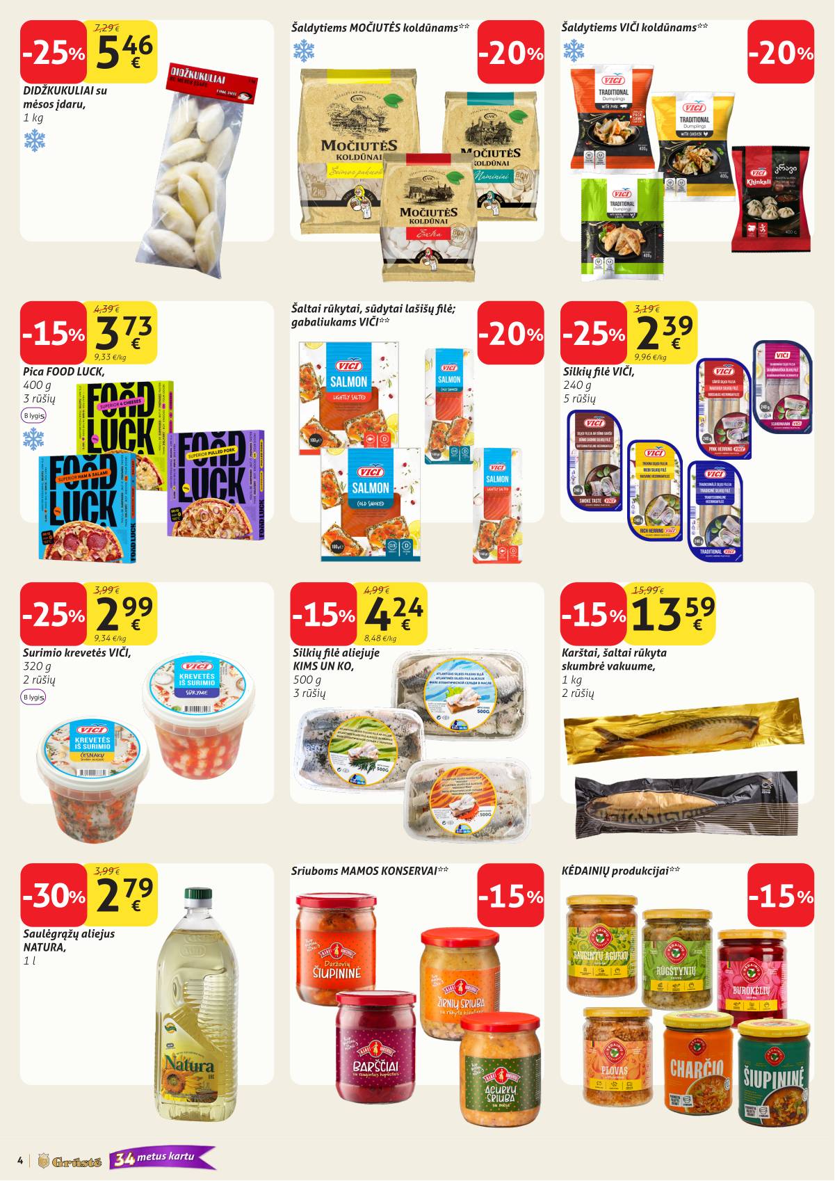 Grūstė - Grūste akcijų Leidinys Nr. 25 | 2026-09-01 - 2026-09-10 4 puslapis