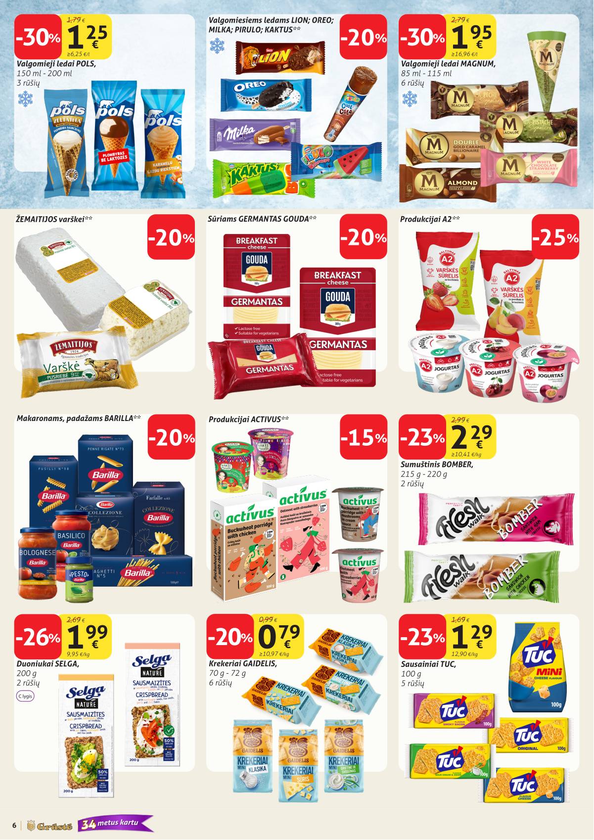 Grūstė - Grūste akcijų Leidinys Nr. 25 | 2026-09-01 - 2026-09-10 6 puslapis