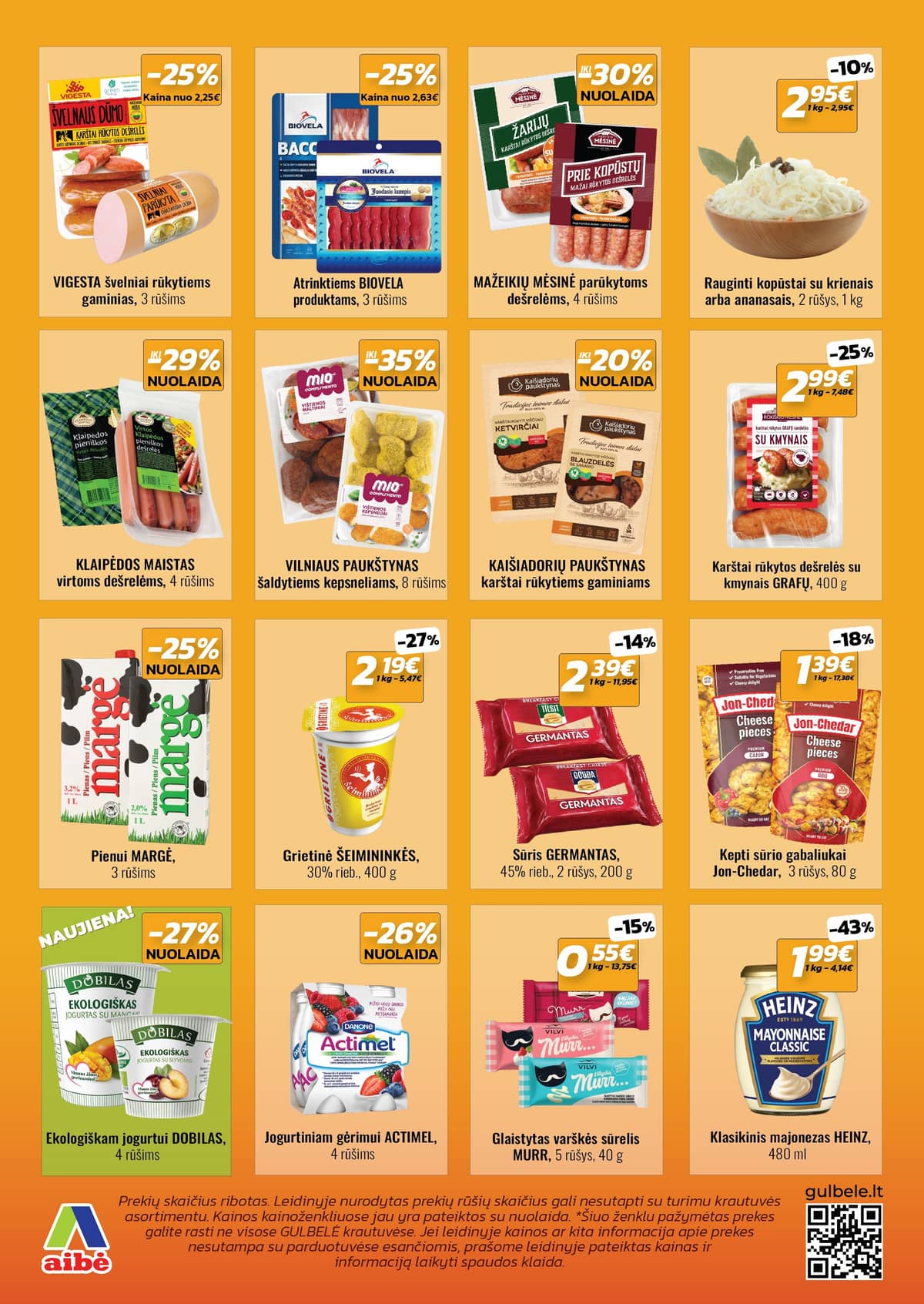 Gulbelė - Gulbelės akcijų leidinys | 2025-11-06 - 2025-11-19 2 puslapis