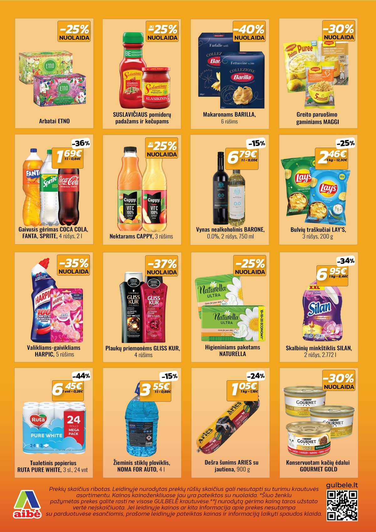 Gulbelė - Gulbelės akcijų leidinys | 2025-11-06 - 2025-11-19 4 puslapis