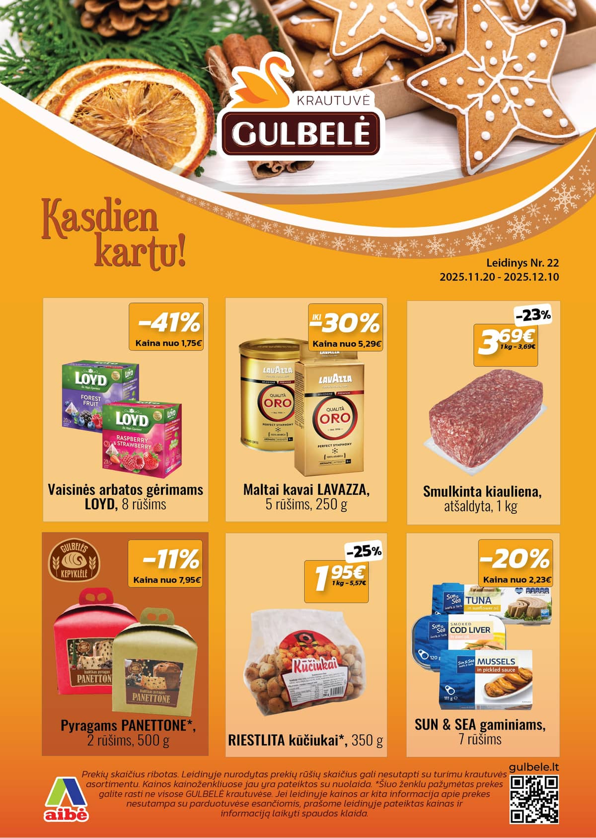 Gulbelė - Gulbelės akcijų leidinys 1 puslapis