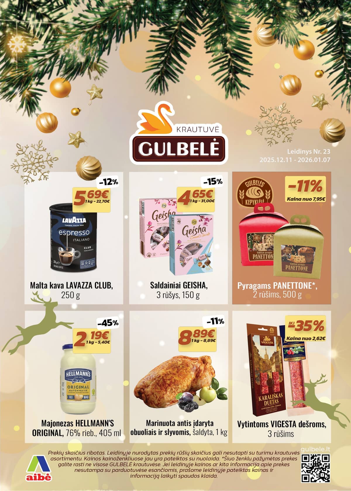 Gulbelė - Gulbelės akcijų leidinys 1 puslapis