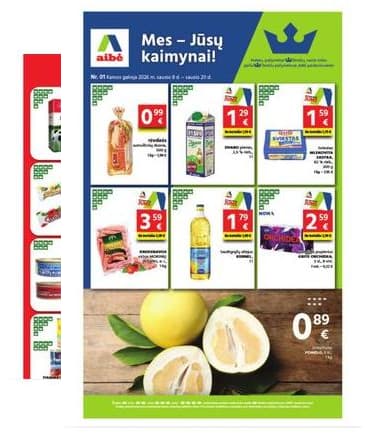 Gulbelė - Gulbelė akcijų leidinys | 2026-01-08 - 2026-01-20 2026-01-08 – 2026-01-20