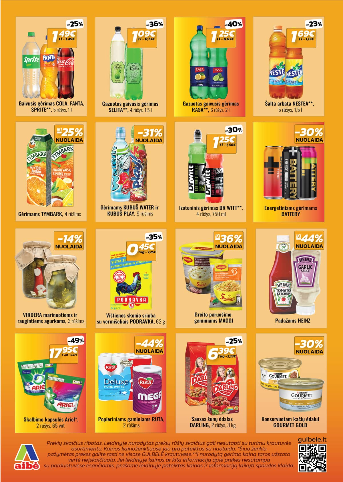 Gulbelė - Gulbelės akcijų leidinys 4 puslapis