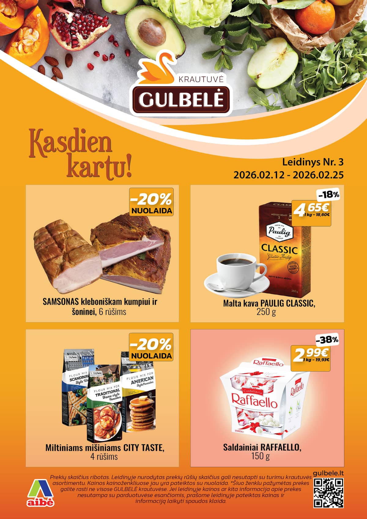 Gulbelė - Gulbelės akcijų leidinys 1 puslapis