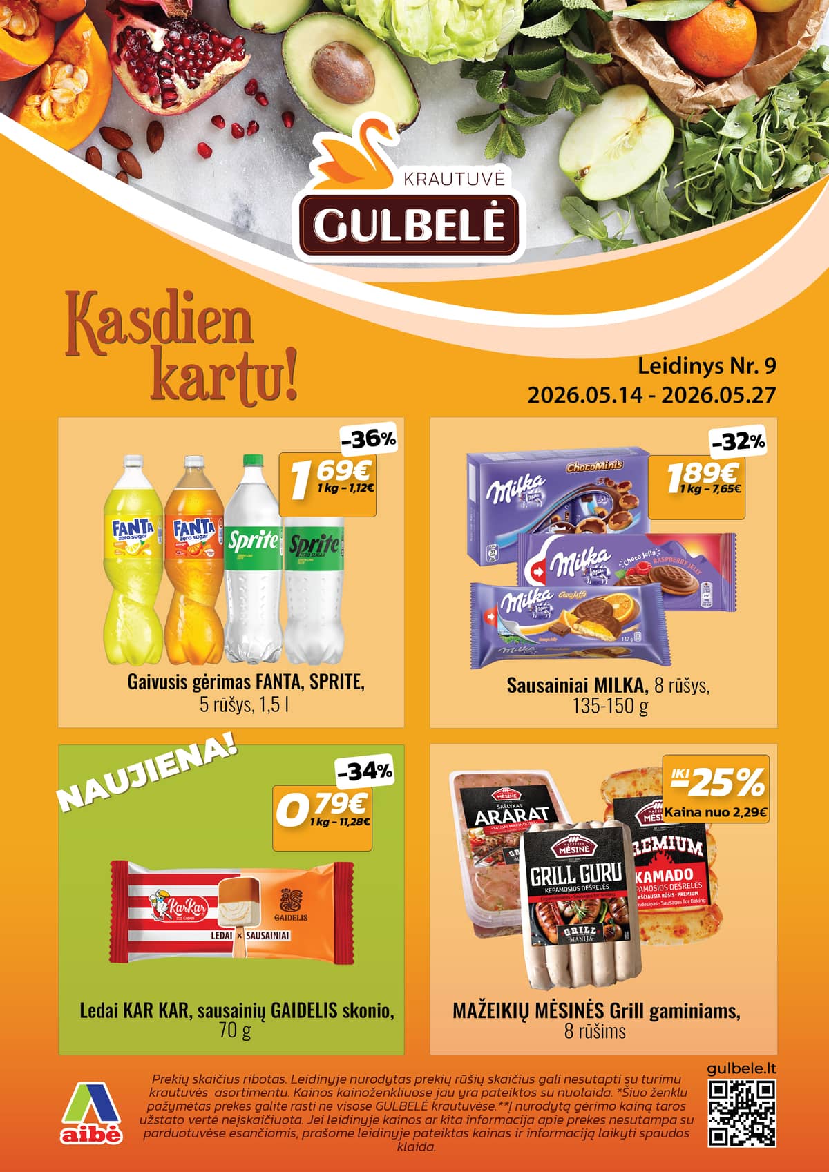 Gulbelė - Gulbelės akcijų leidinys 1 puslapis