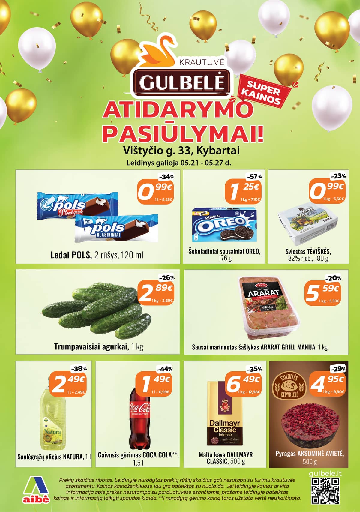 Gulbelė - Gulbelės akcijų leidinys 1 puslapis