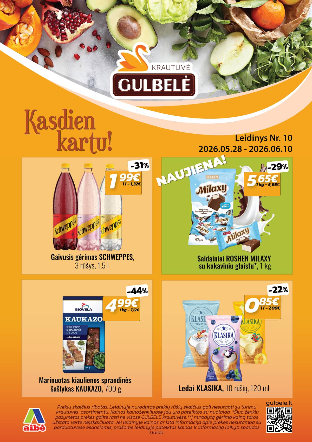 Gulbelė - Gulbelės akcijų leidinys 1 puslapis