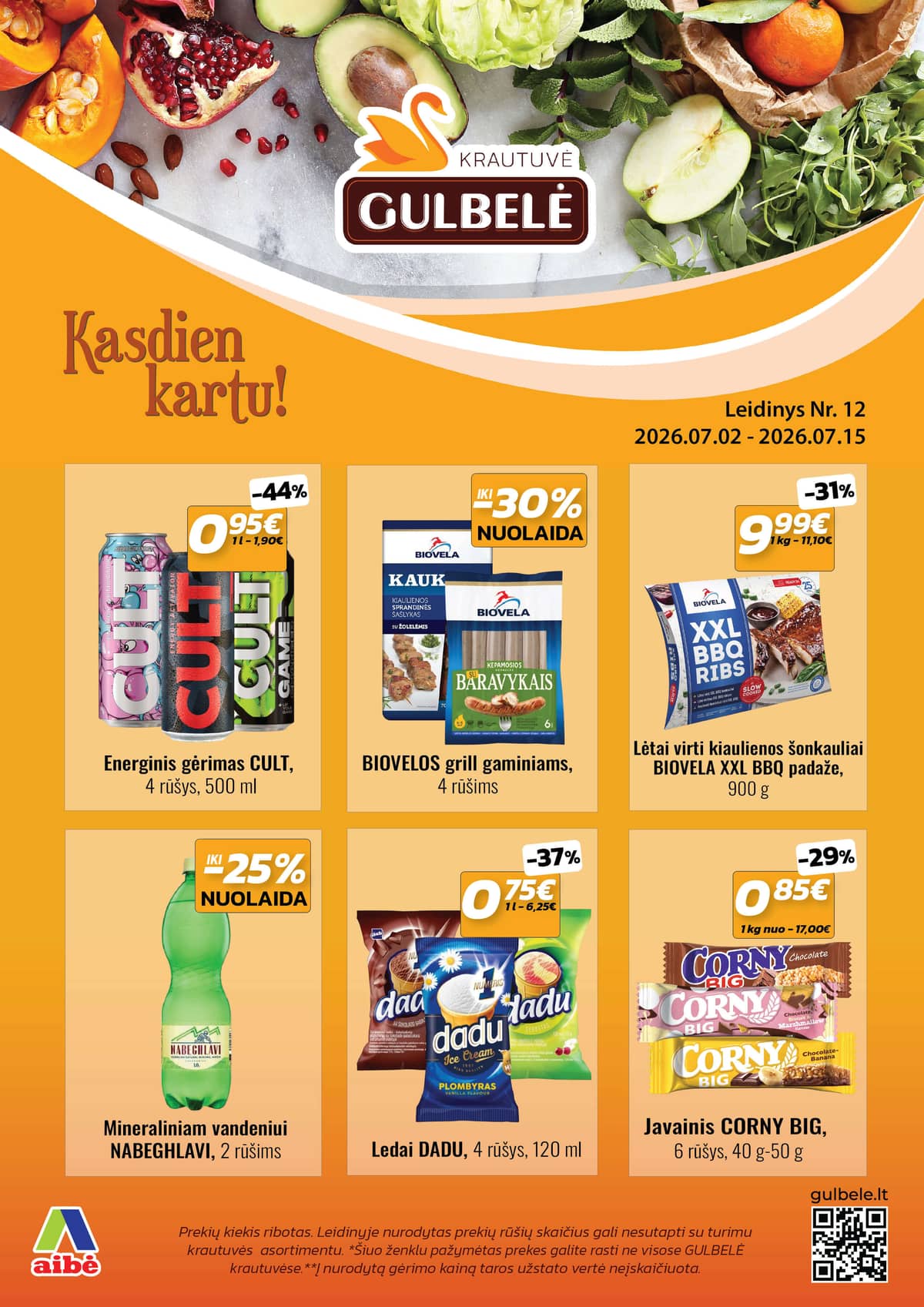 Gulbelė - Gulbelės akcijų leidinys 1 puslapis
