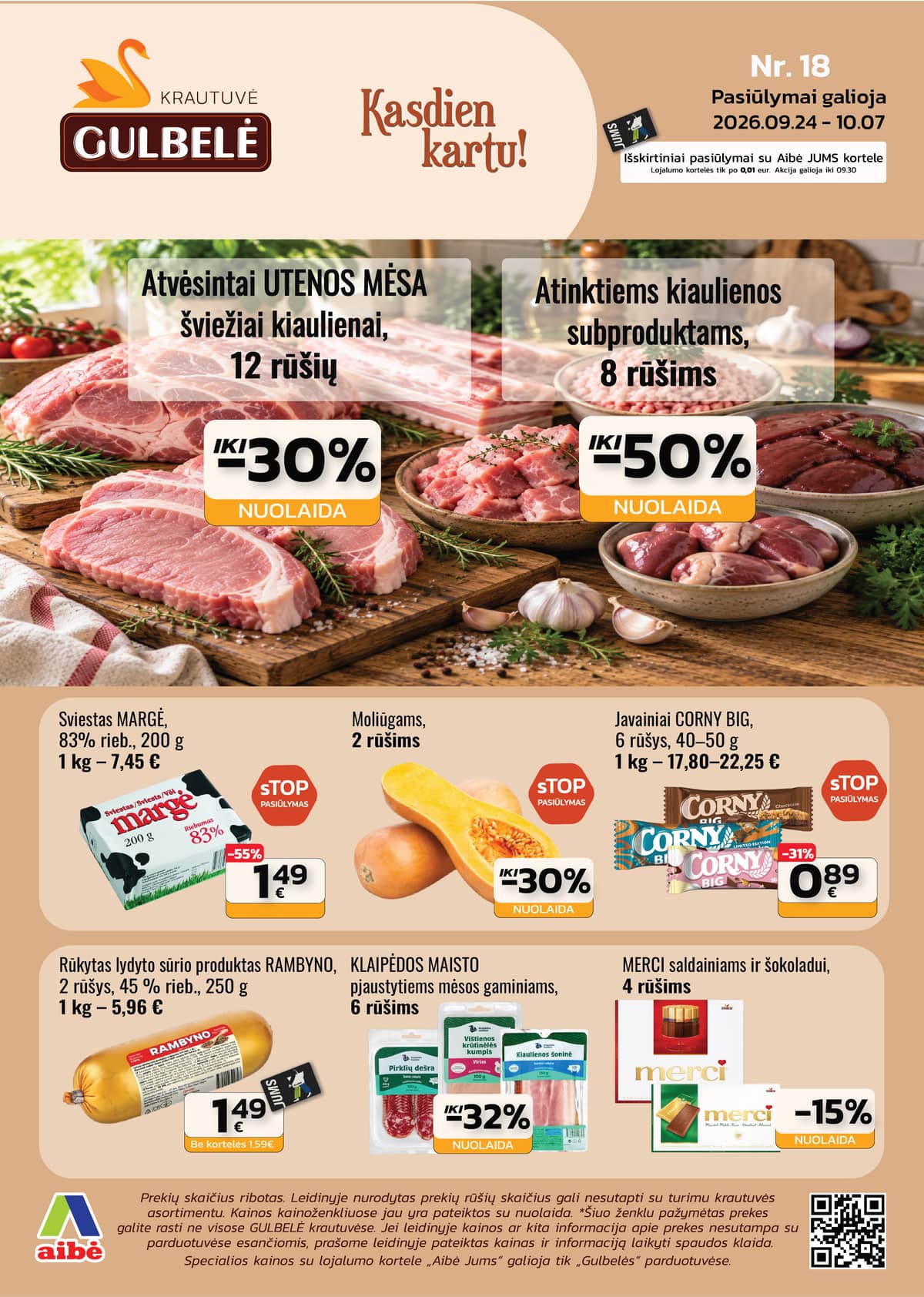 Gulbelė - Gulbelės akcijų leidinys 1 puslapis