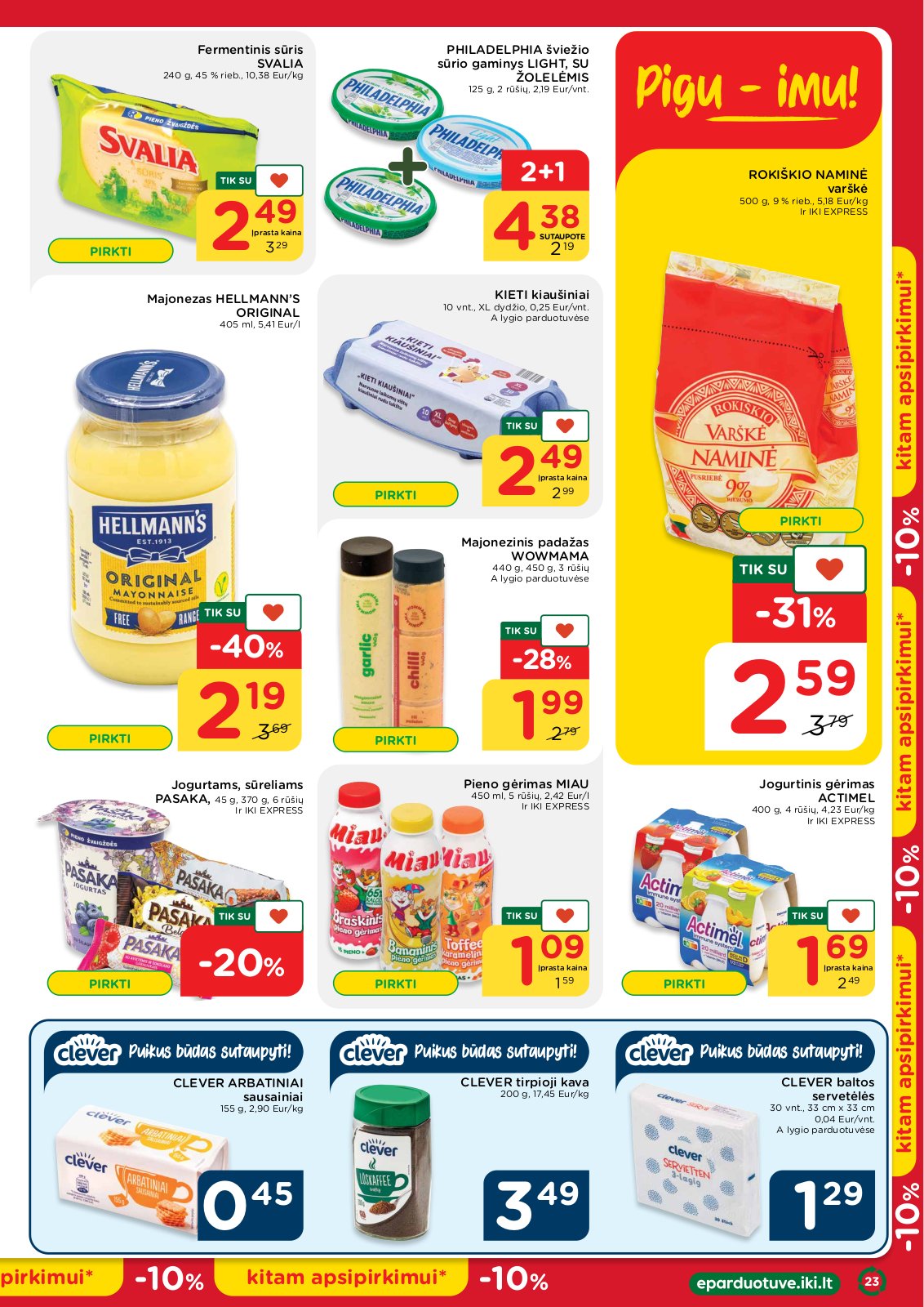 Iki 'IKI Leidinys „Mažiname kainas“ Nr.02' 23 puslapis