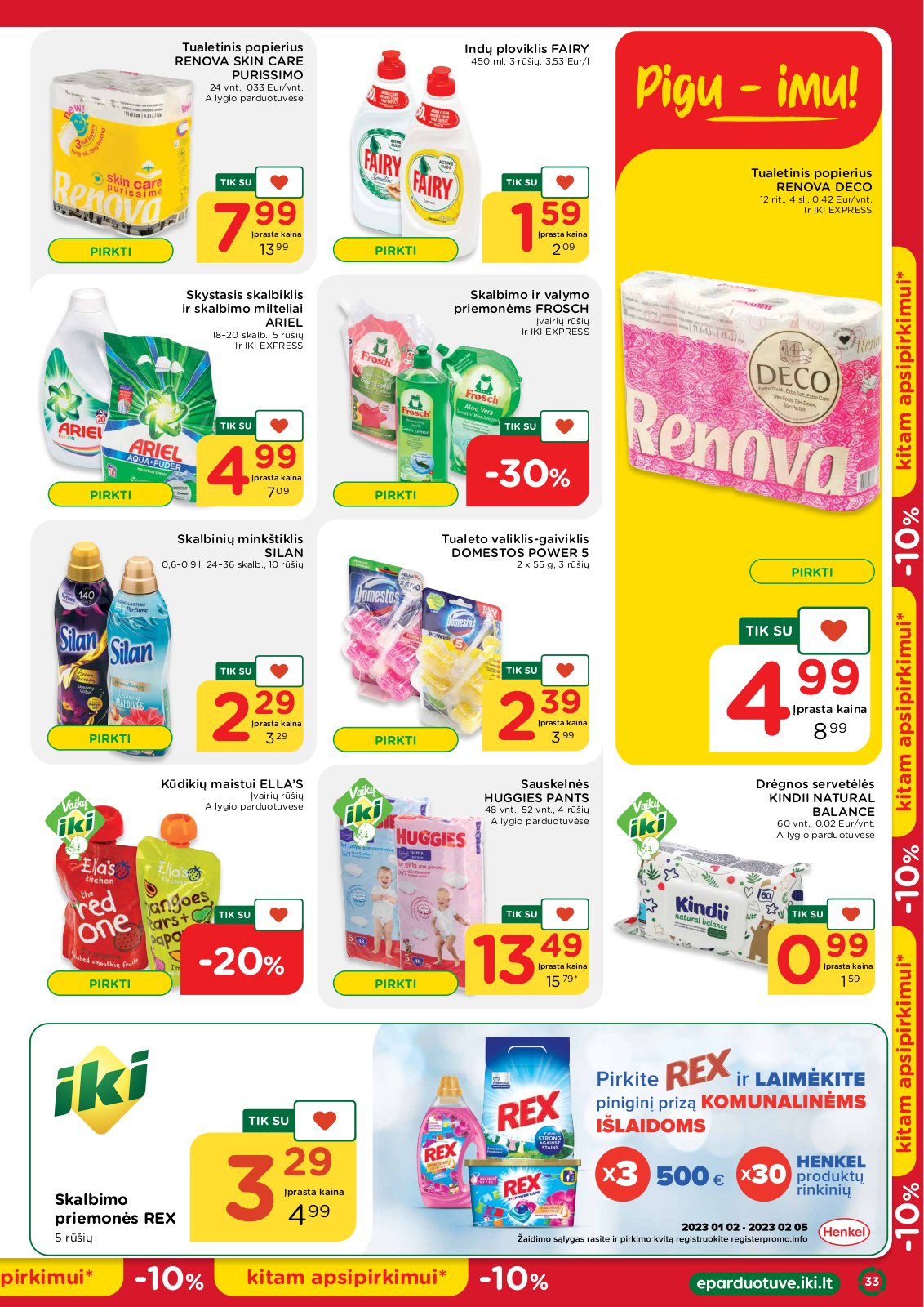 Iki 'IKI Leidinys „Mažiname kainas“ Nr.02' 33 puslapis