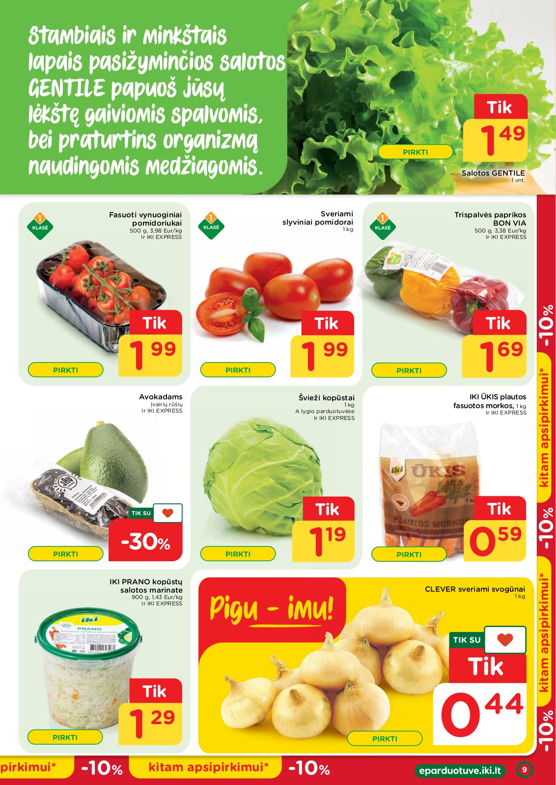 Iki 'IKI Leidinys „Mažiname kainas“ Nr.02' 9 puslapis
