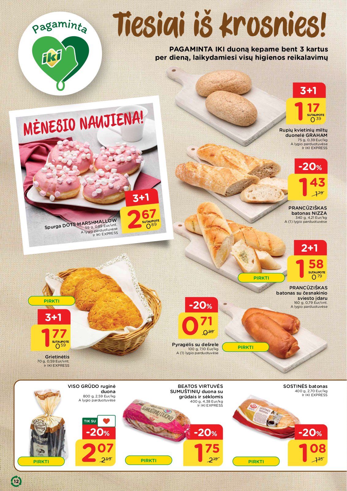 Iki 'IKI Leidinys „Mažiname kainas“ Nr.03' 12 puslapis