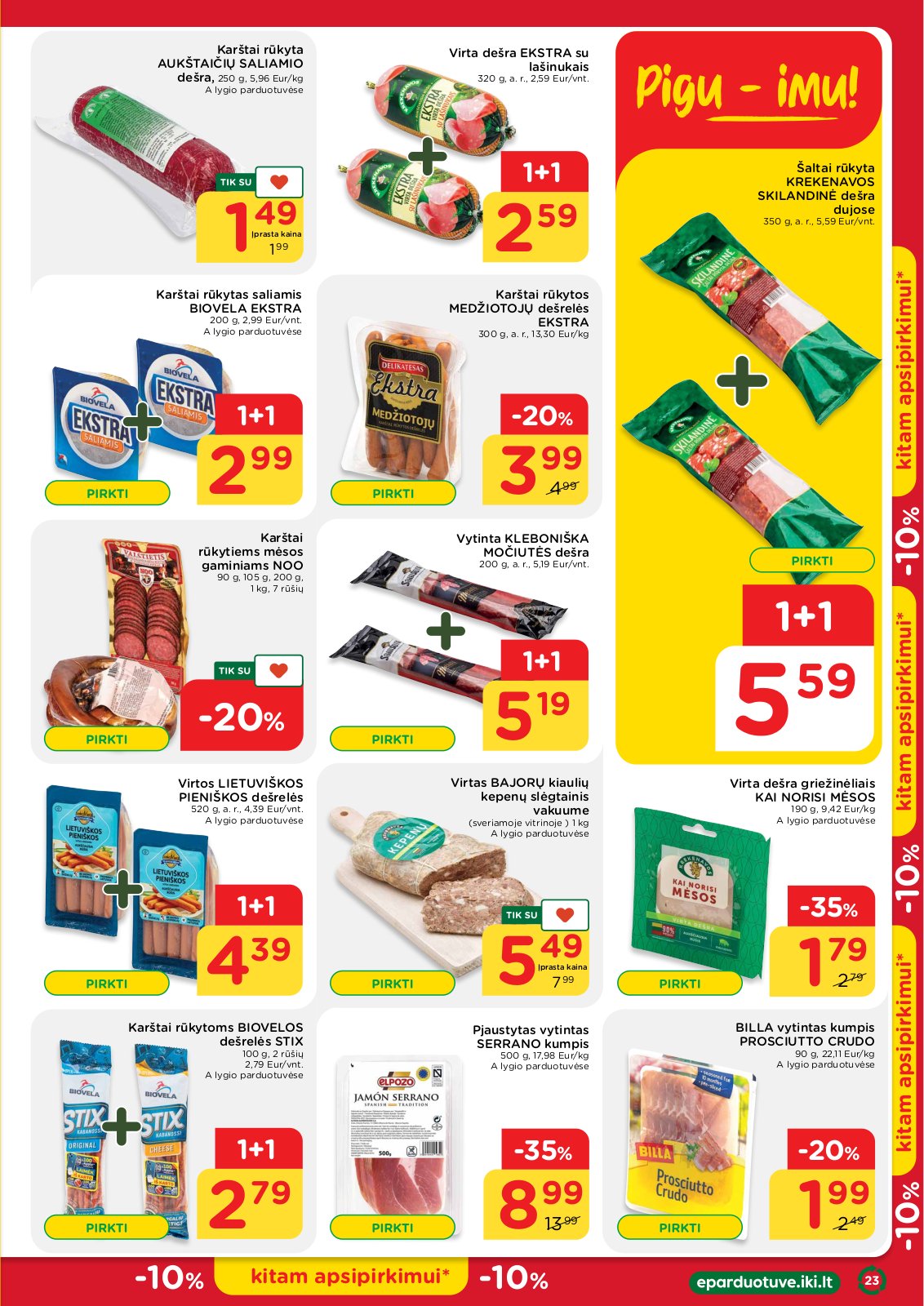 Iki 'IKI Leidinys „Mažiname kainas“ Nr.03' 23 puslapis