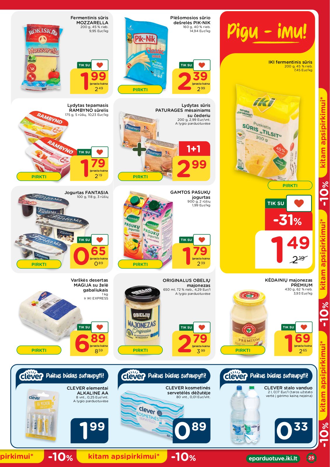 Iki 'IKI Leidinys „Mažiname kainas“ Nr.03' 25 puslapis