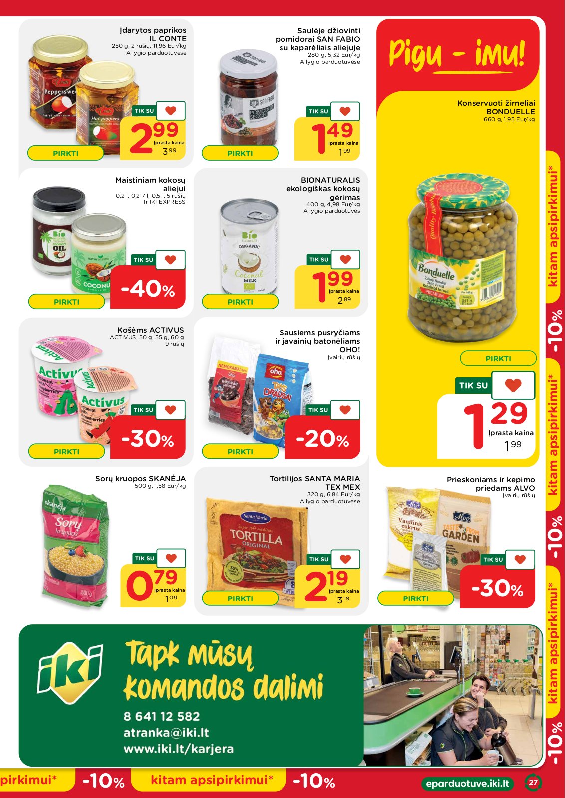 Iki 'IKI Leidinys „Mažiname kainas“ Nr.03' 27 puslapis
