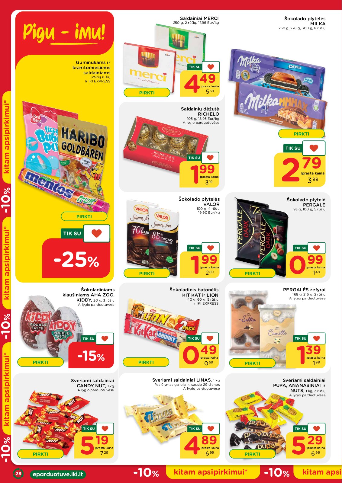 Iki 'IKI Leidinys „Mažiname kainas“ Nr.03' 28 puslapis