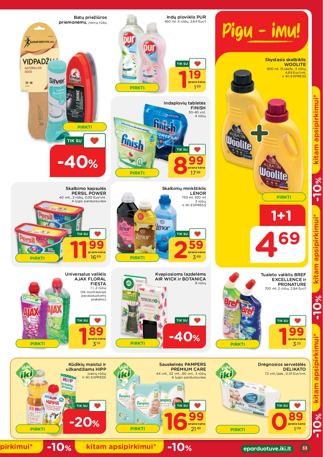 Iki 'IKI Leidinys „Mažiname kainas“ Nr.03' 33 puslapis