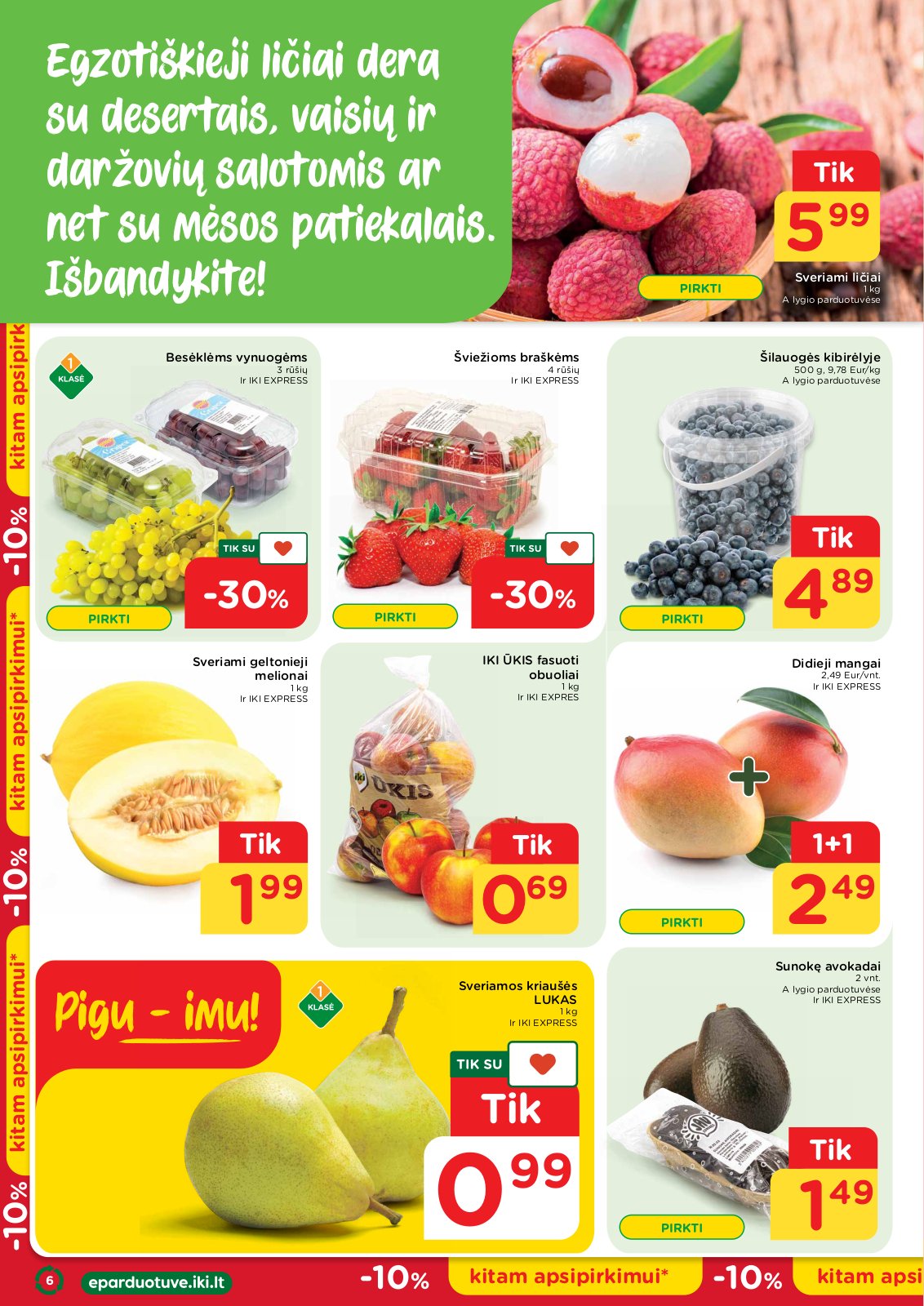 Iki 'IKI Leidinys „Mažiname kainas“ Nr.03' 6 puslapis