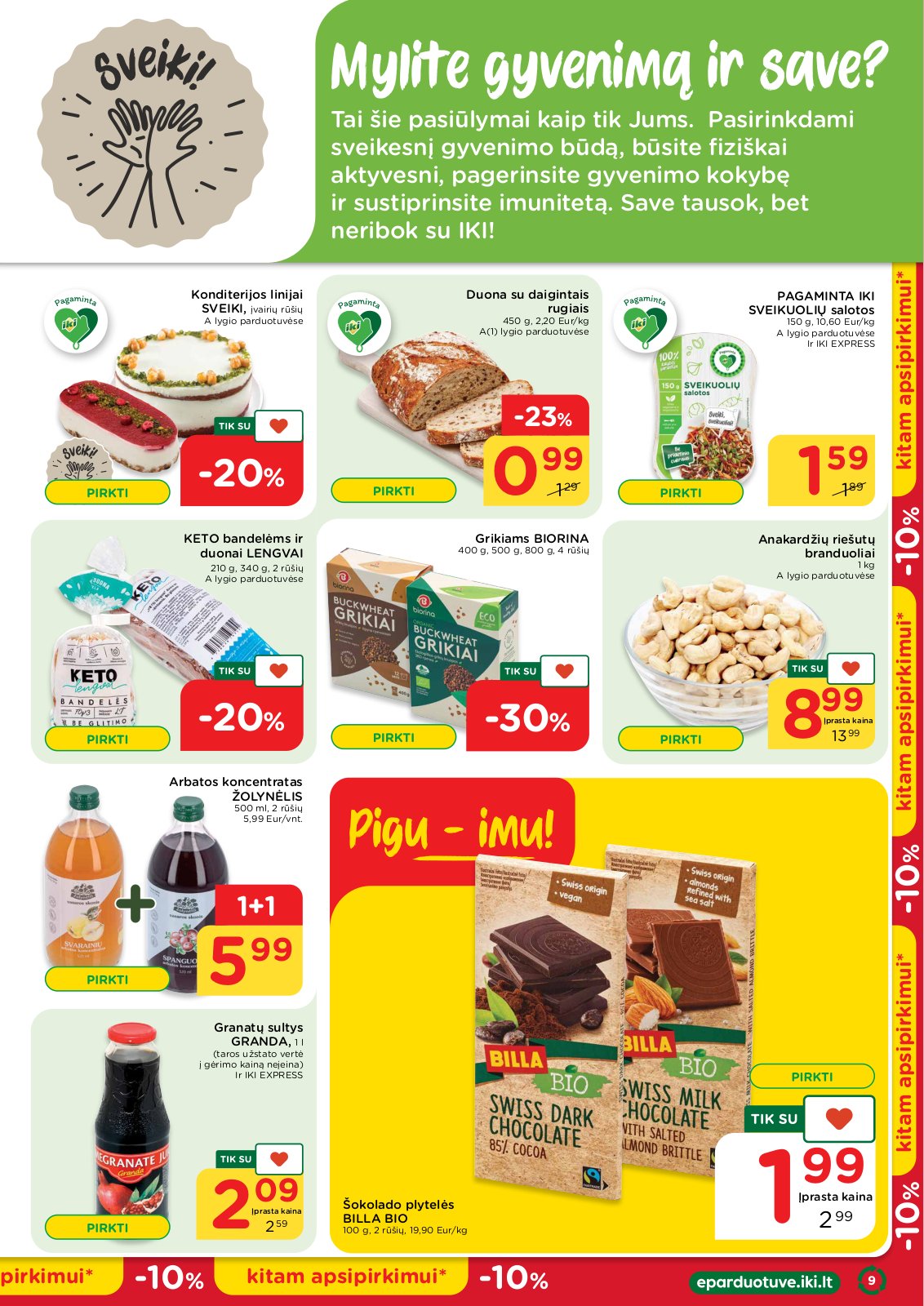 Iki 'IKI Leidinys „Mažiname kainas“ Nr.03' 9 puslapis
