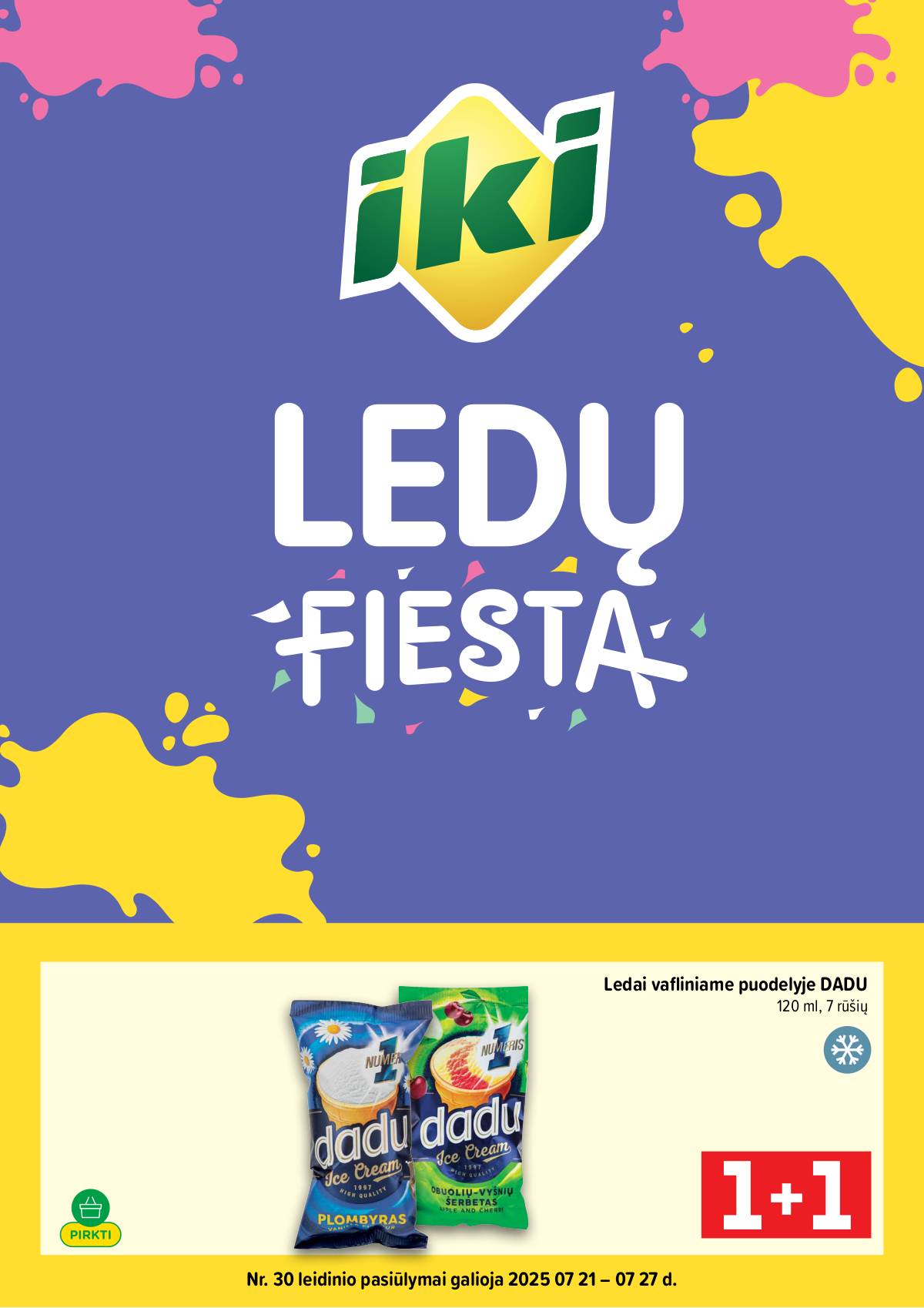 Iki - Ledų fiesta 1 puslapis