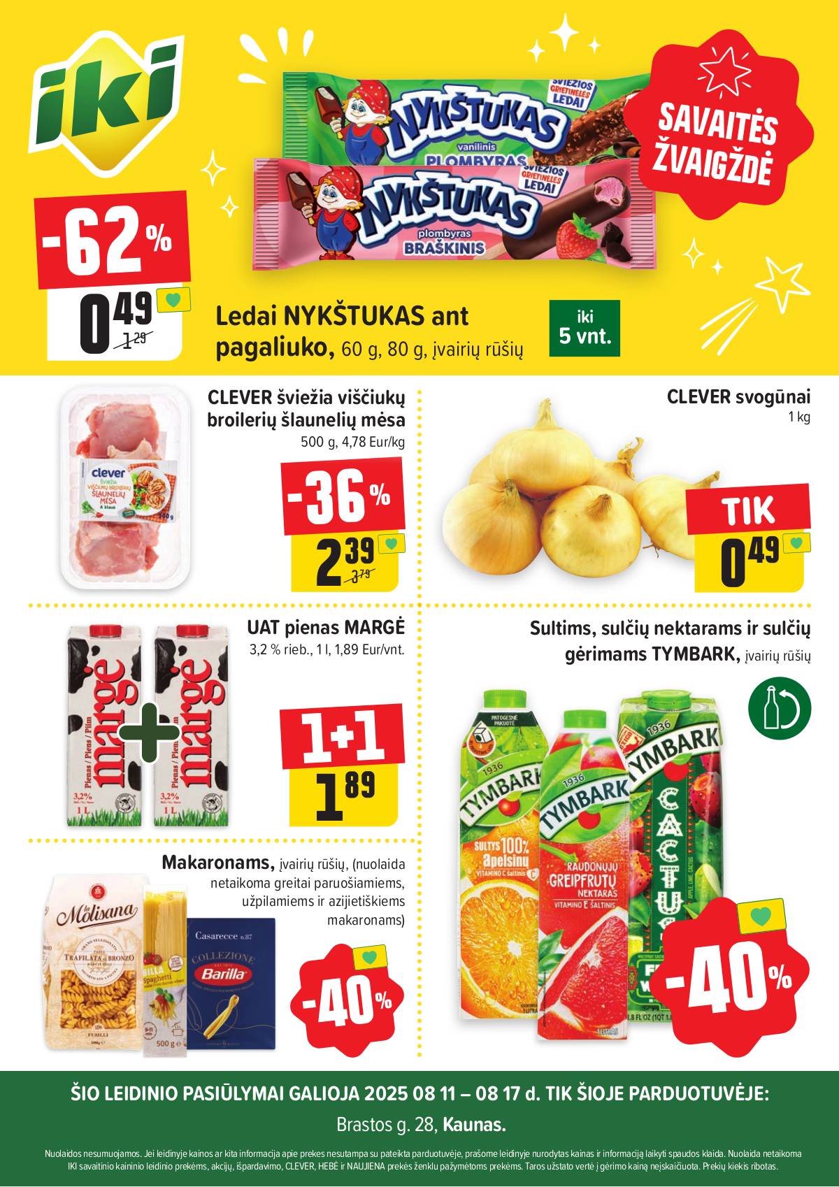 Iki - Specialūs pasiūlymai IKI Brasta parduotuvės klientams 1 puslapis