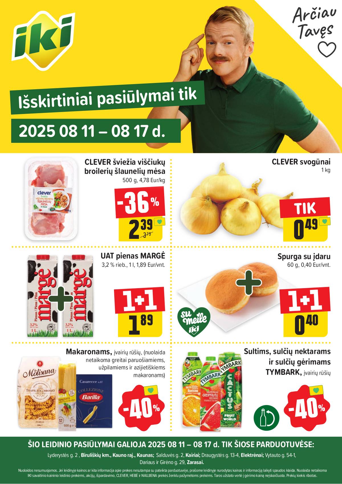Iki - Specialūs pasiūlymai IKI parduotuvės klientams 1 puslapis