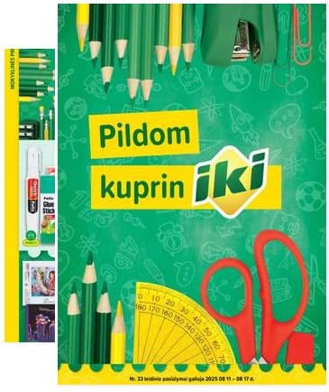 Iki - Pildom kuprinIKI! 2025-08-11 – 2025-08-17